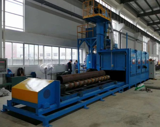 阿坝喷砂机在管道除锈中的现场施工应用