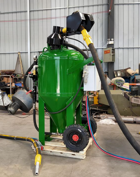 阿坝移动式喷砂机 户外施工效率翻倍